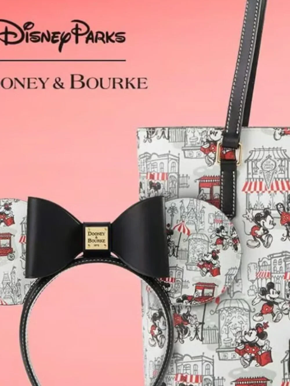 Dooney & Bourke Disney Mickey and Minnie Main Street Ears